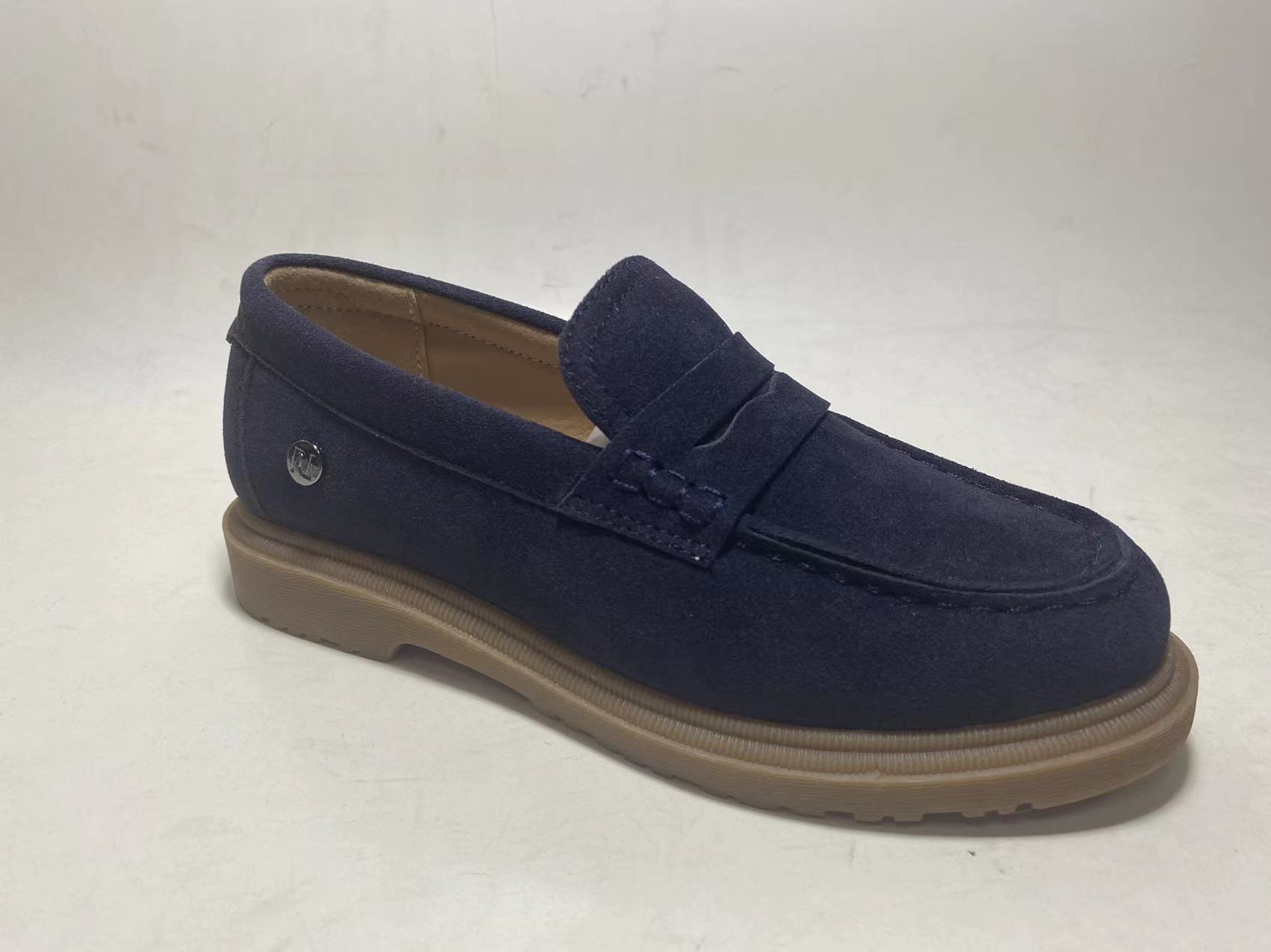 Promise Navy penny loafer CS