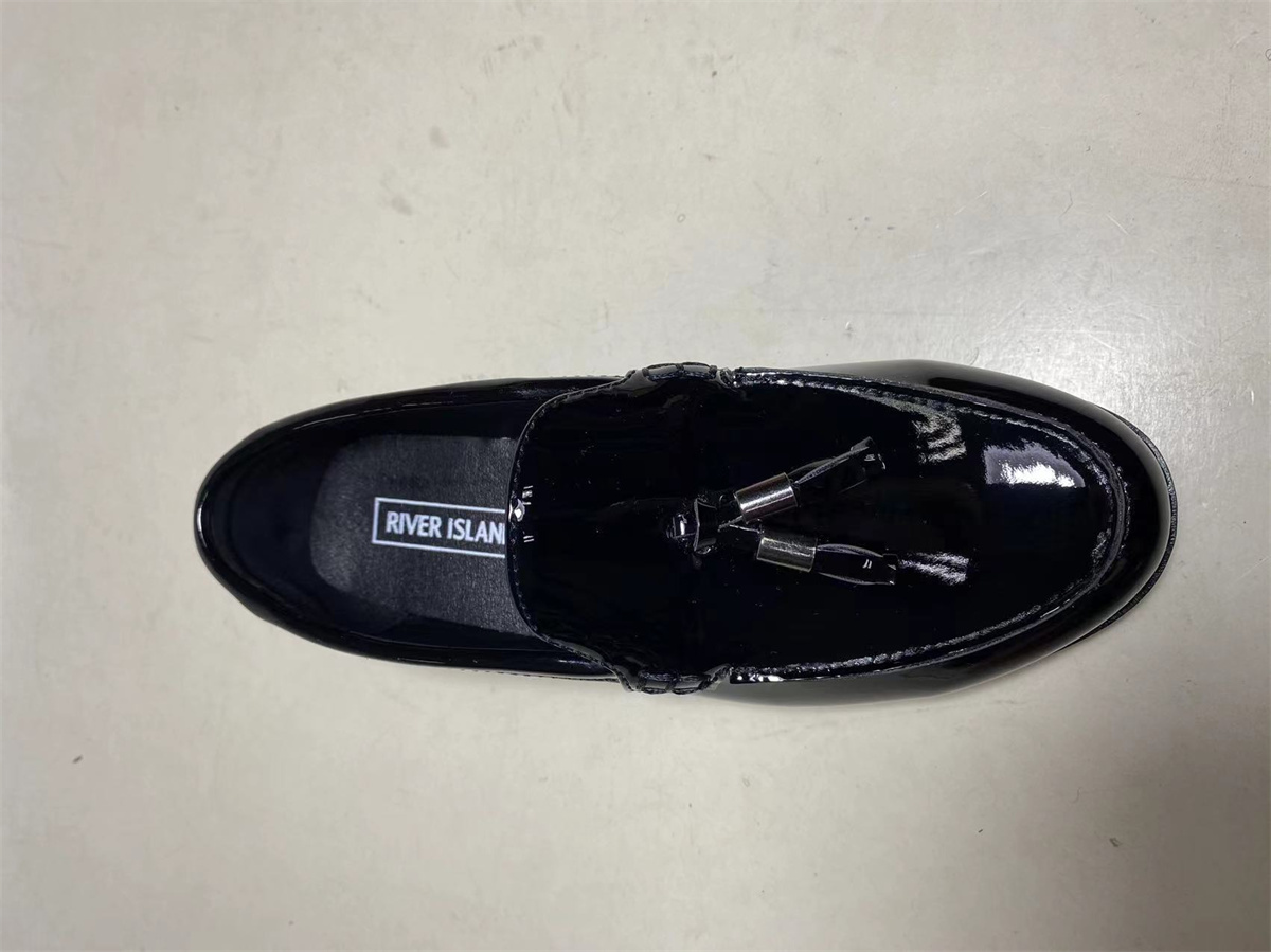 Travis Black OB Black Patent Tassel Loafer